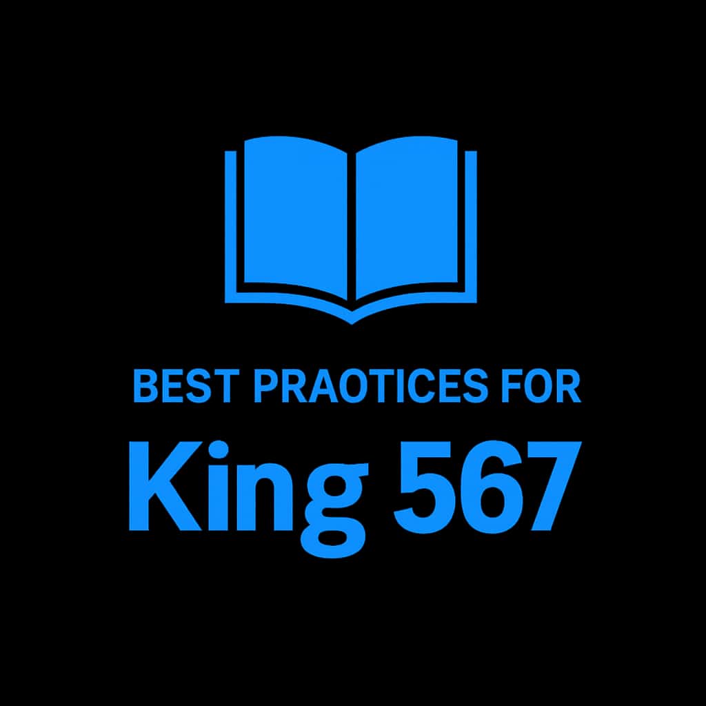 An icon illustrating Best Practices for King 567 guidance.
