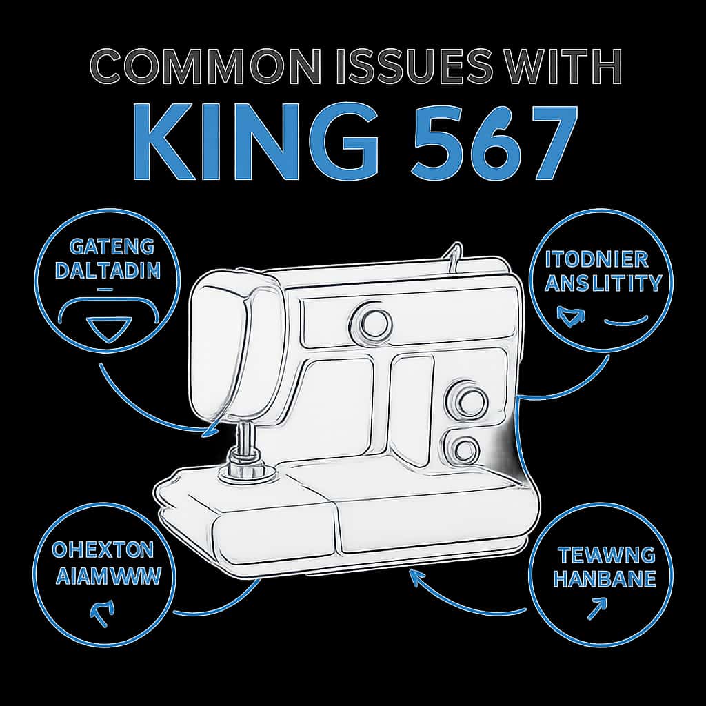 An educational diagram outlining common issues related to King 567.