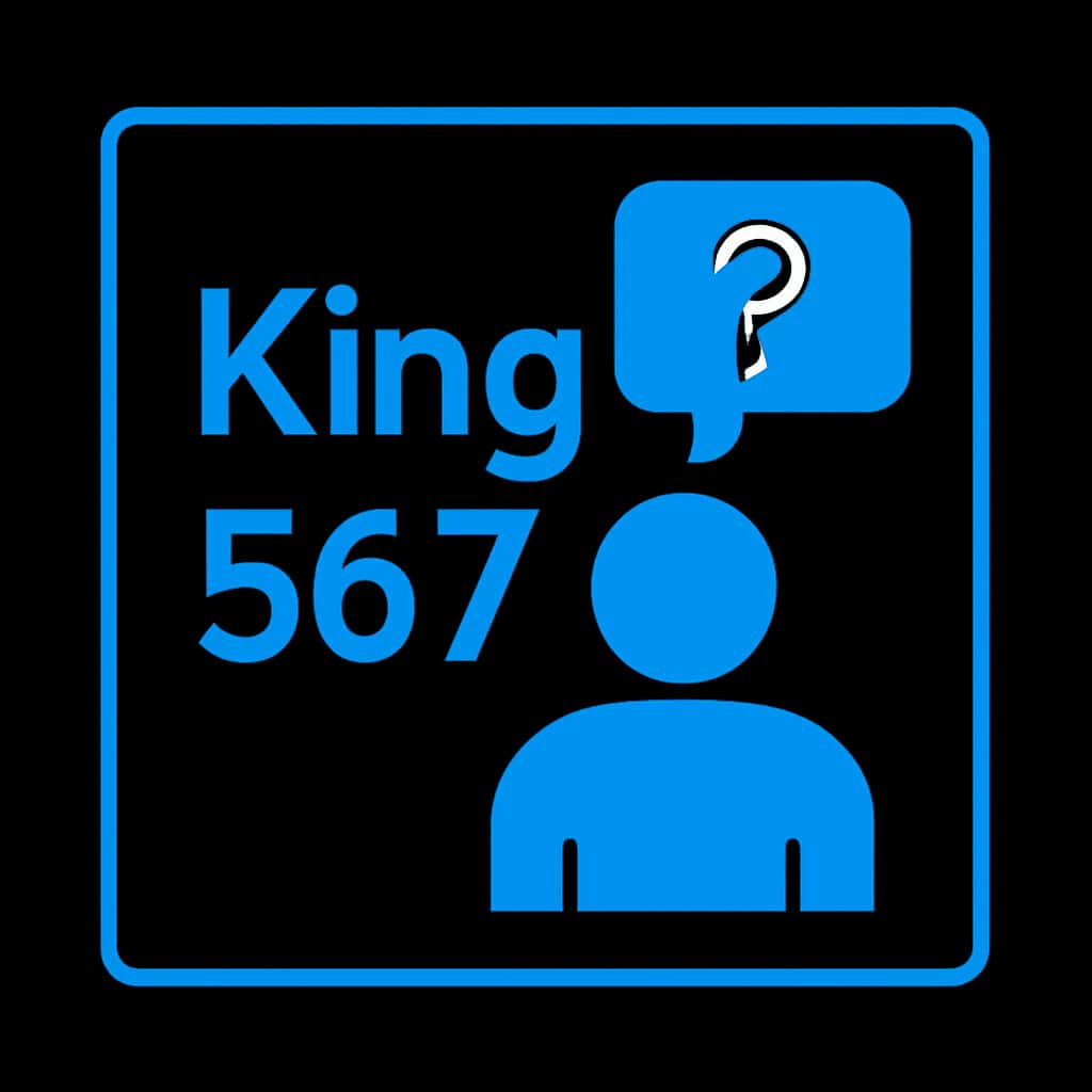 Icon representing management of a King 567 account.