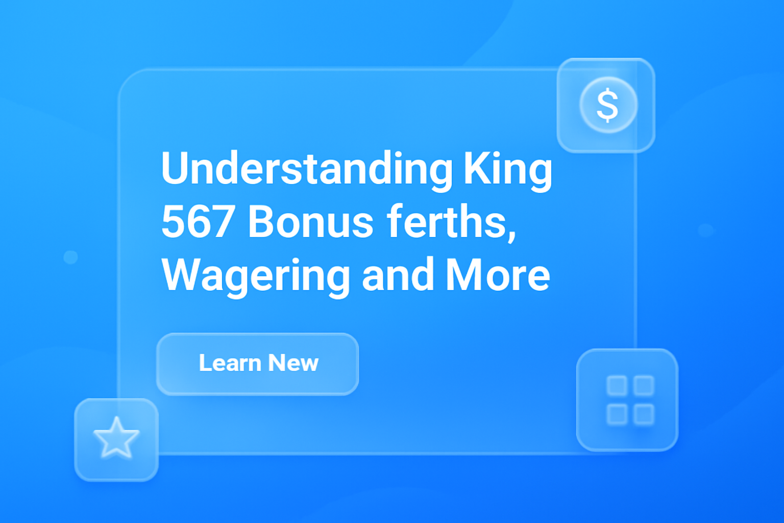 Informative graphical representation of the King 567 Account Setup process.