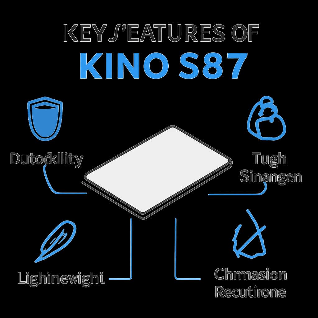 Diagram illustrating key features of King 567.