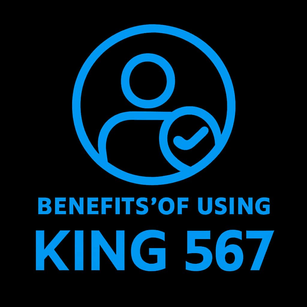Icon representing King 567 benefits in a professional and minimalistic design.