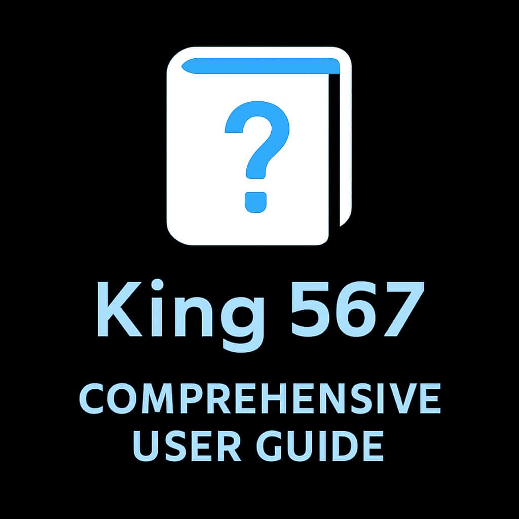 An icon representing the Comprehensive King 567 User Guide.