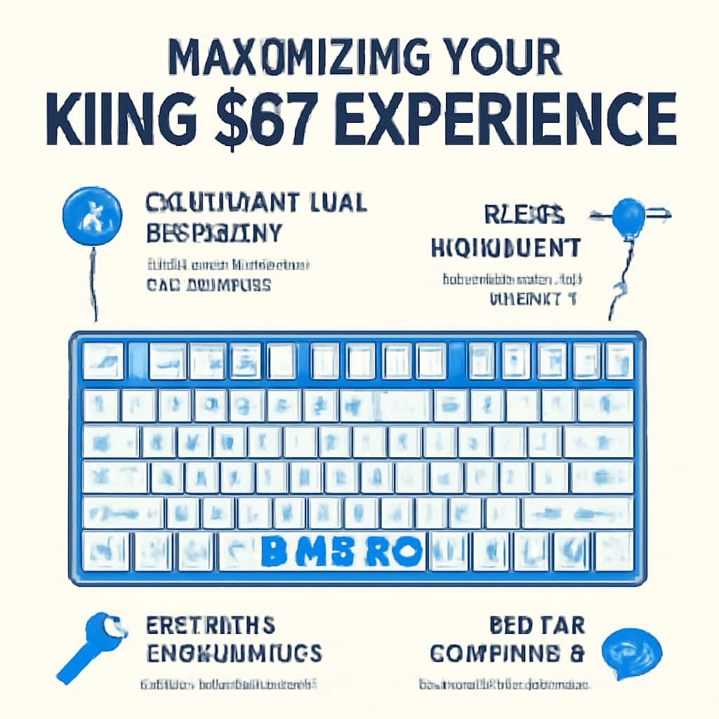 Diagram illustrating key aspects of King 567 experience.